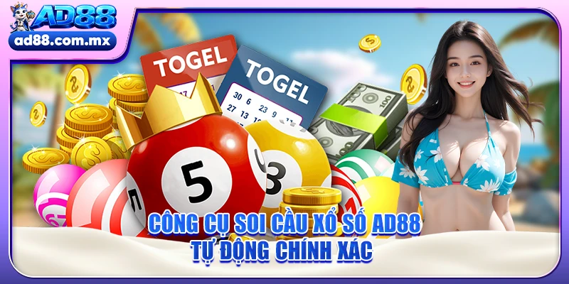 Công cụ soi cầu xổ số AD88 tự động chính xác 