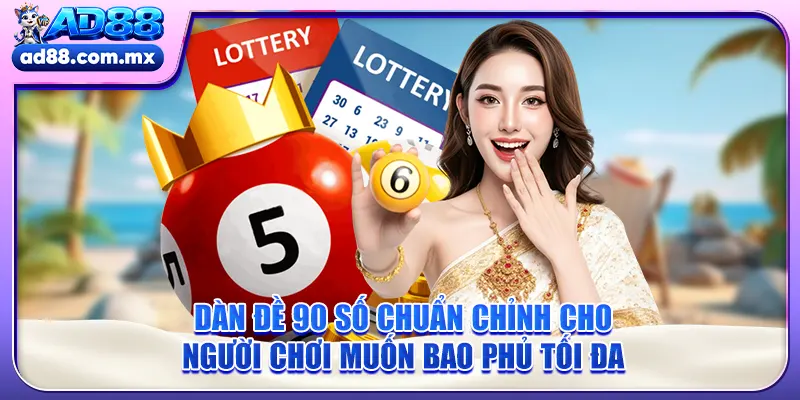Dàn Đề 90 Số Chuẩn Chỉnh Cho Người Chơi Muốn Bao Phủ Tối Đa